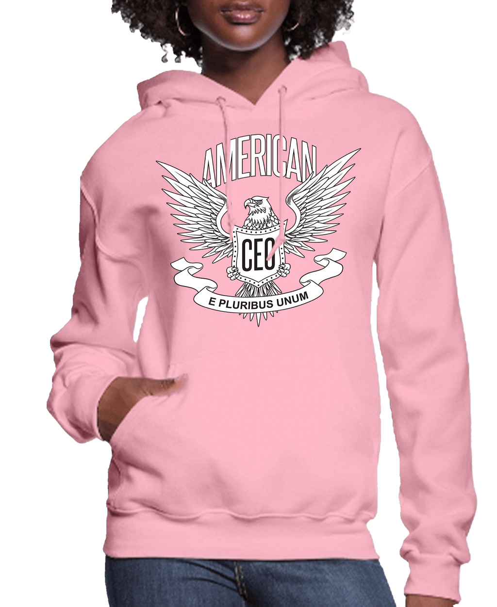 American CEO Patriotic Eagle Women’s Hoodie