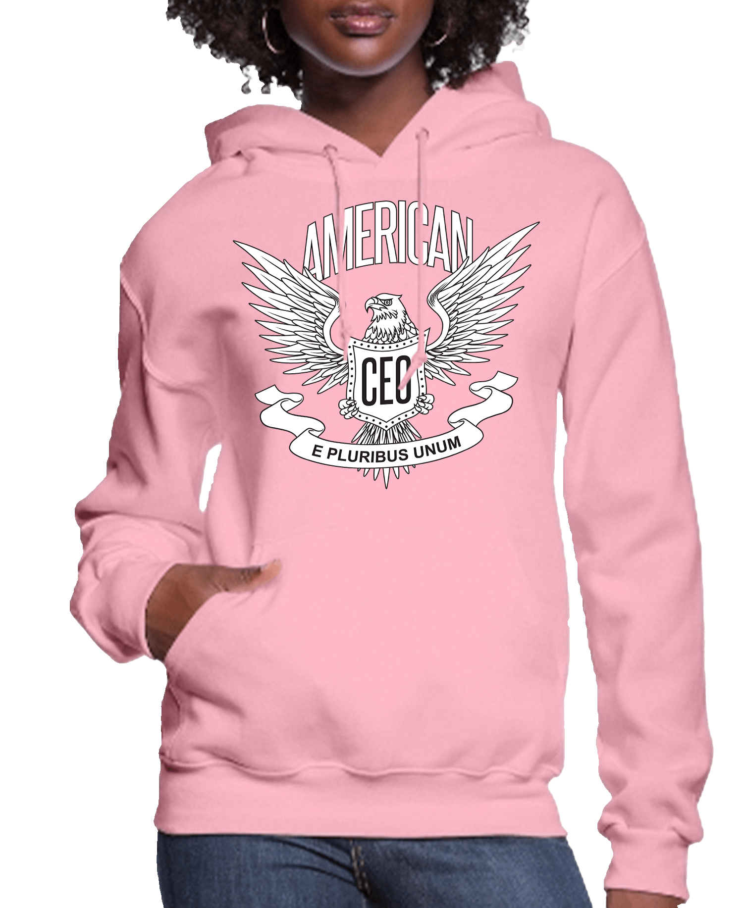 American CEO Patriotic Eagle Women’s Hoodie