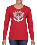 American CEO Patriotic Eagle Women's Long Sleeve Shirt