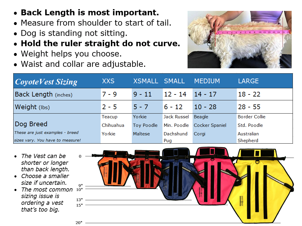 CoyoteVest Patented Dog Protection Vest For Safe Outdoor Walks And Adventures For All Weather Protection by CoyoteVest