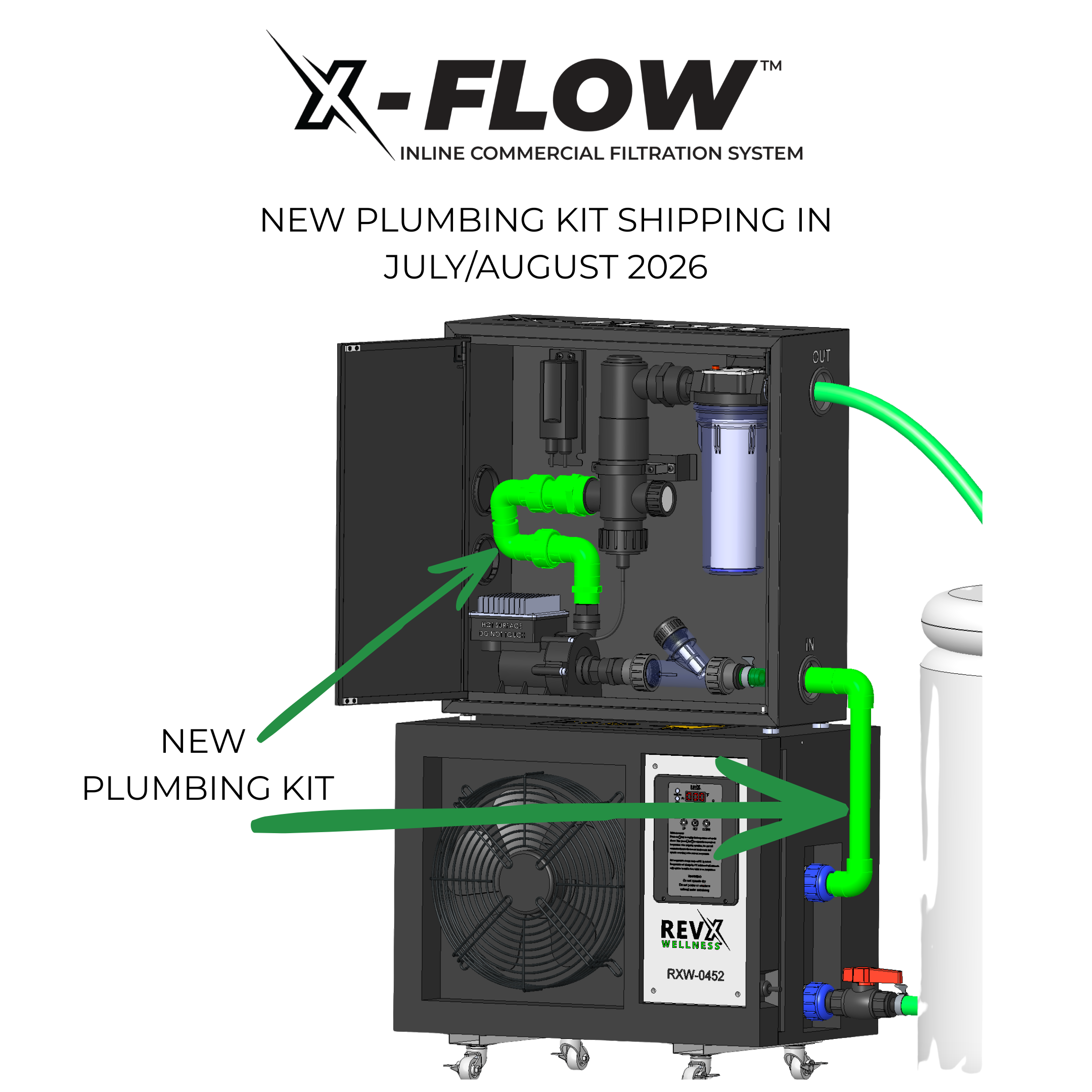 RevX X-FLOW Cold Plunge Filtration System