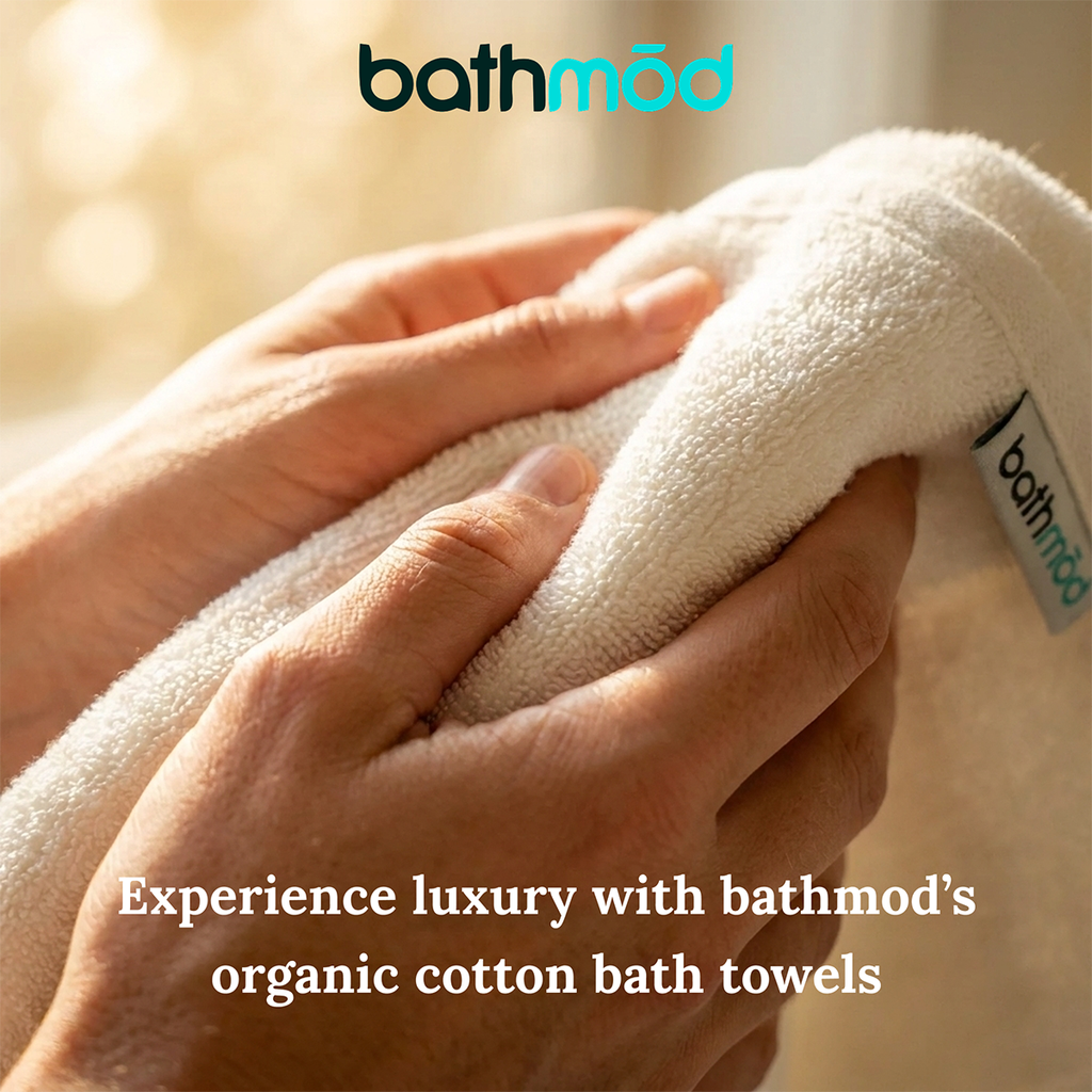 Luxury Organic Bath Towels (Four Pack)