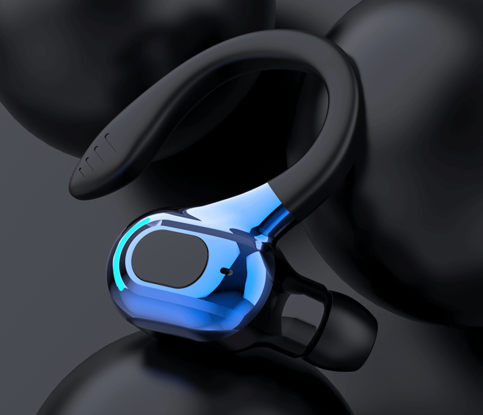 Bluetooth 5.1 Wireless Earbuds With Ear Hook Stereo Headphones by STATESIDE NOVA