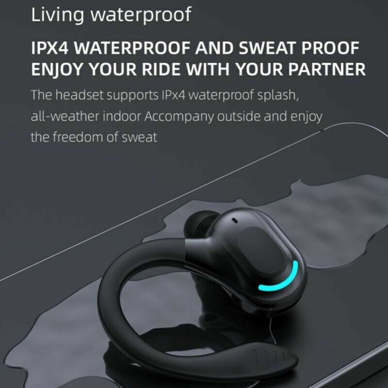 Bluetooth 5.1 Wireless Earbuds With Ear Hook Stereo Headphones by STATESIDE NOVA