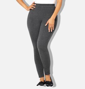 Charcoal grey alpaca leggings, large/XL size.