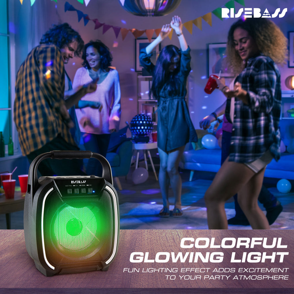 8 Inch 600W Portable Bluetooth Speaker With TWS And Light Up by STATESIDE NOVA