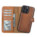 TORONATA Casper detachable leather wallet case for iPhone 11.