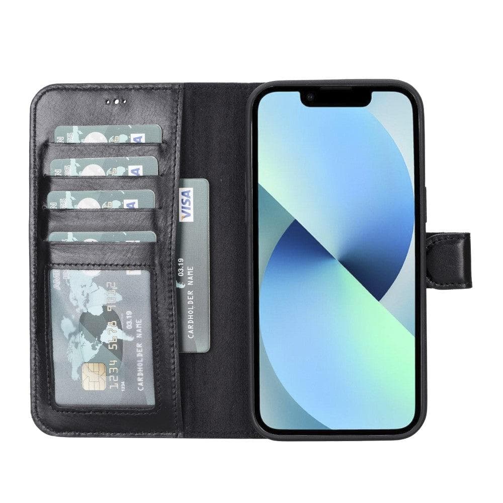 Casper iPhone 12 Series Detachable Leather Wallet Case