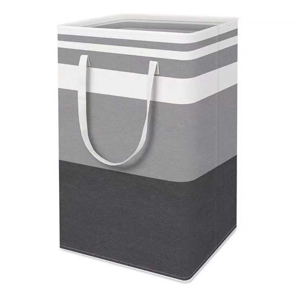 Foldable Square Laundry Basket With Large Capacity Collapsible Hamper by STATESIDE NOVA