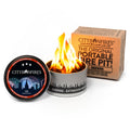 City Bonfires USA Limited Edition portable mini fire pit.