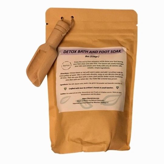 Bath And Foot Soak With Pure All Natural Salts For Sore Muscle Relief by STATESIDE NOVA