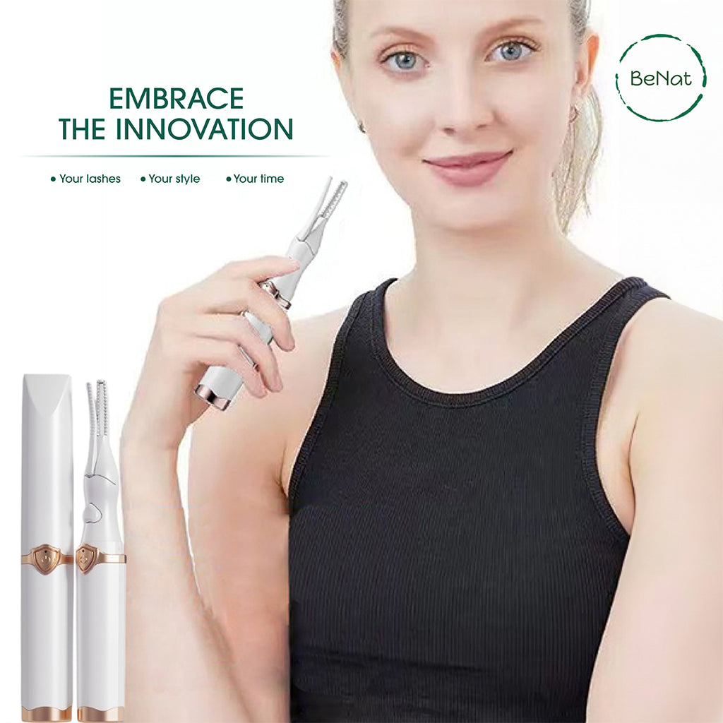 Rechargeable Electric Eyelash Curler With Gentle Heat For Long Lasting Curl by STATESIDE NOVA