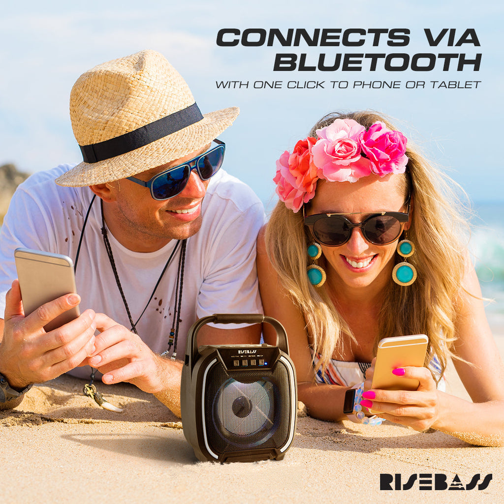 8 Inch 600W Portable Bluetooth Speaker With TWS And Light Up by STATESIDE NOVA