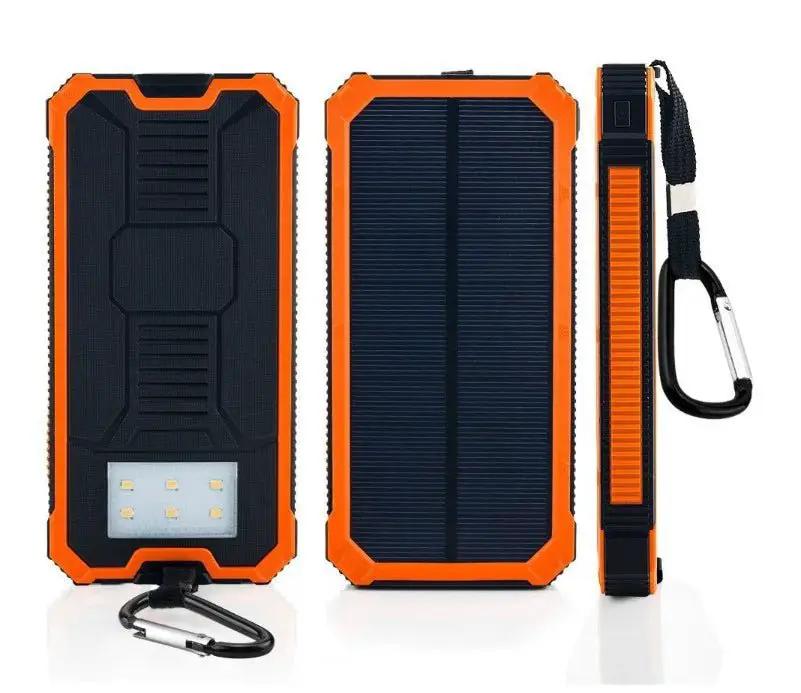 Waterproof Compact Solar Power Bank 10000mAh Battery Backup by STATESIDE NOVA