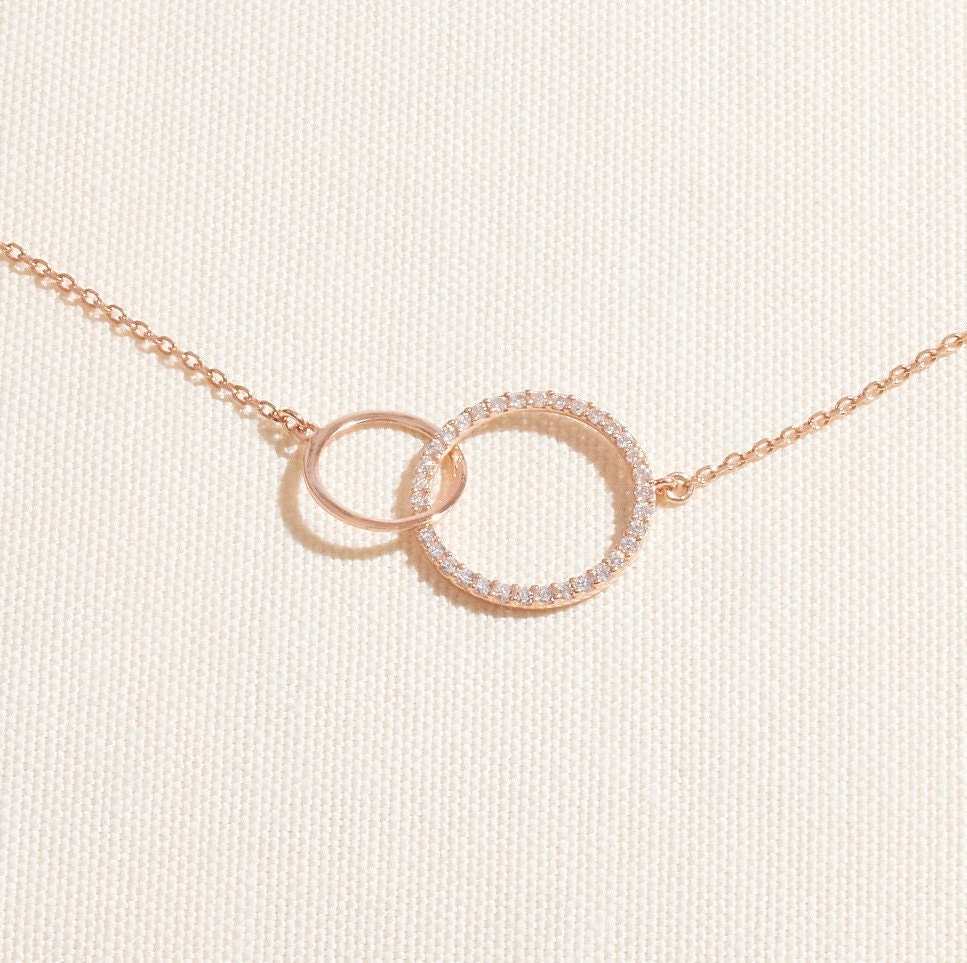 Infinity Link Bracelet with Diamonds