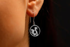 Dragonfly Jewelry Sterling Silver Dragon Dangle Earrings – Celebrate Chinese New Year in Style