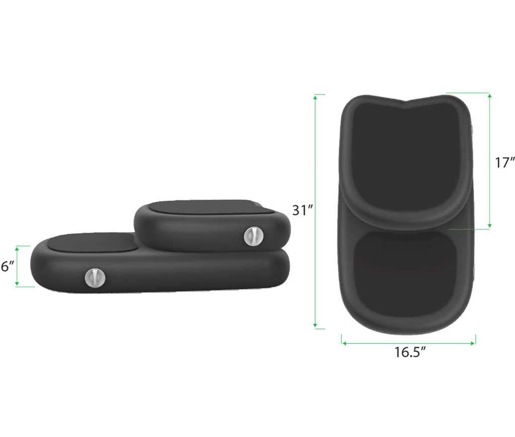 RevX Inflatable Barrel with Inflatable Steps