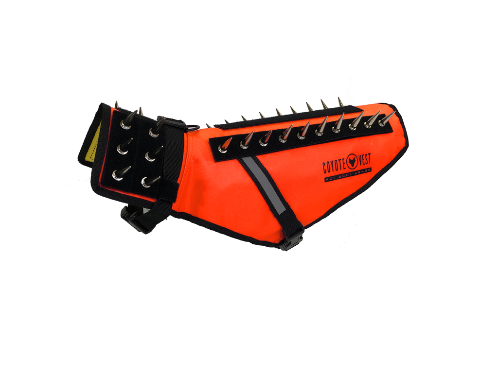 CoyoteVest Patented Dog Protection Vest For Safe Outdoor Walks And Adventures For All Weather Protection by CoyoteVest