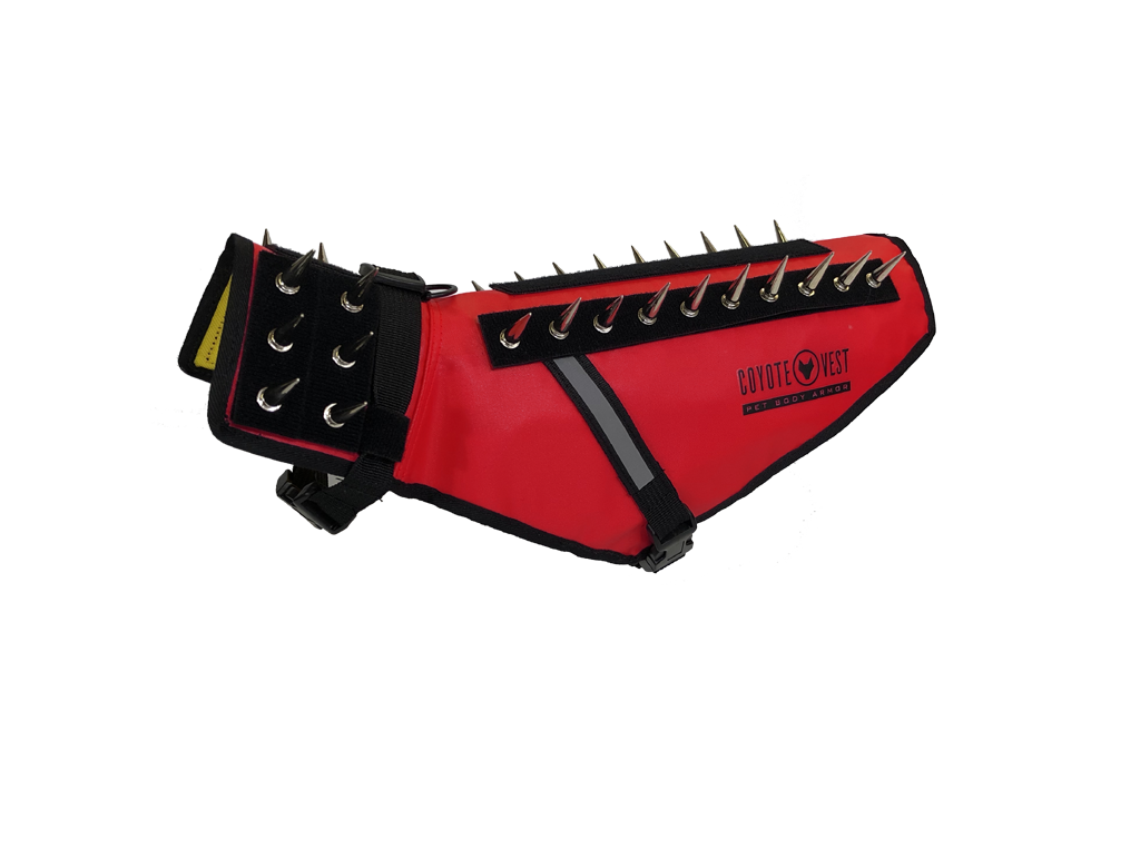 CoyoteVest Patented Dog Protection Vest For Safe Outdoor Walks And Adventures For All Weather Protection by CoyoteVest