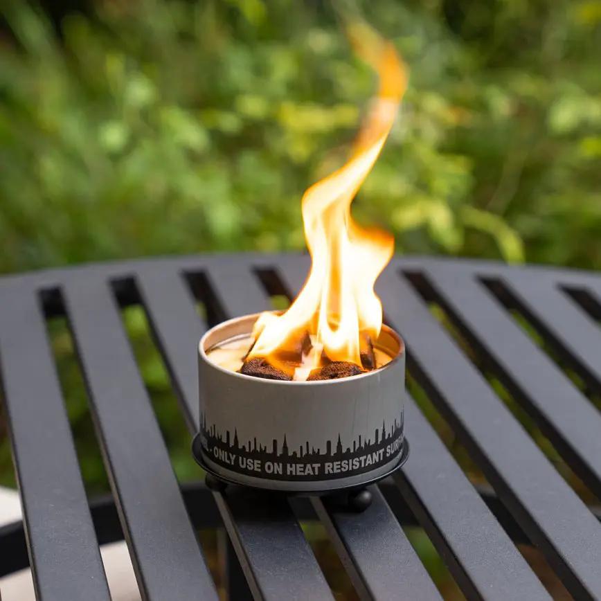 Heat Resistant Trivet Candle Holder for City Bonfires Portable Fire Pits and Outdoor Candles by City Bonfires