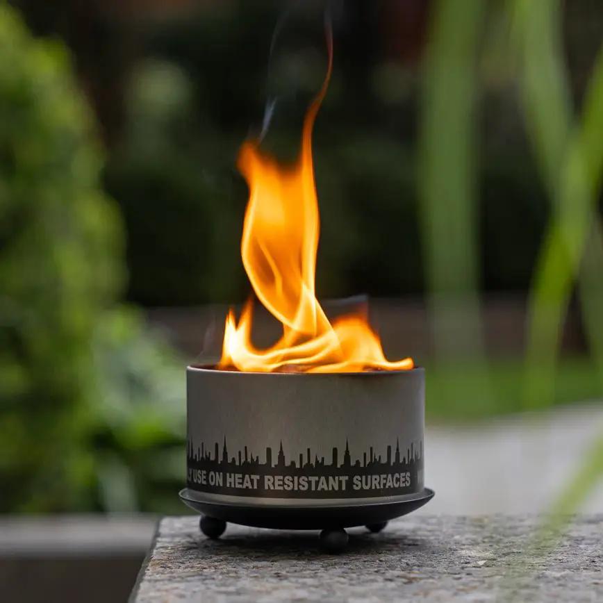Heat Resistant Trivet Candle Holder for City Bonfires Portable Fire Pits and Outdoor Candles by City Bonfires