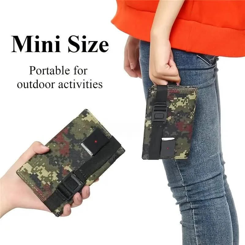 USB Foldable Solar Panel by DailySale, camouflage compact portable mobile accessory
