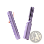 Wireless Hair Straightener Brush Portable Ceramic Comb