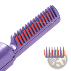 Wireless Hair Straightener Brush Portable Ceramic Comb