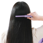 Wireless Hair Straightener Brush Portable Ceramic Comb